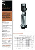 Вертикальный многоступенчатый насос Hydroo VX1-36R 0220 T 2340 5 2 IE3